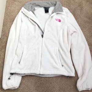 The north face white jacket